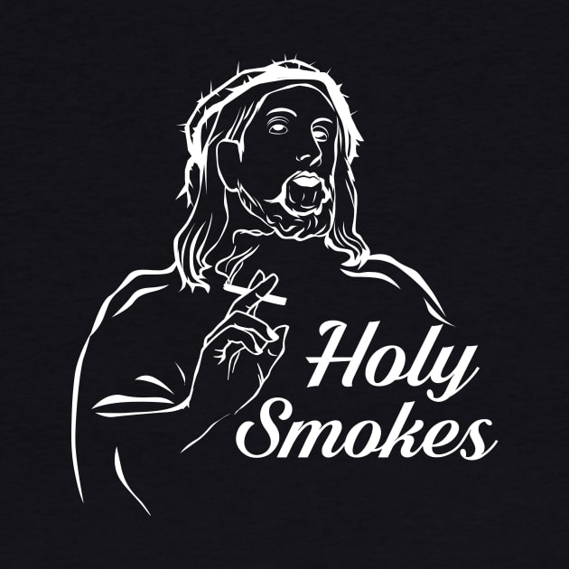 Holy smokes Shirt I Jesus religion bible church by biNutz